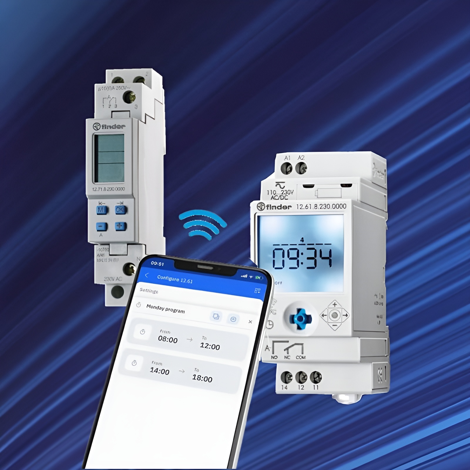 Finder 12 Series Digital Time Switches